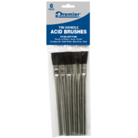 Tin Handle Acid Brushes